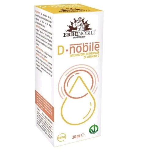 Erbenobili Vitamin D Supplement D Noble 2000 IU Вітамін D у краплях 30 мл