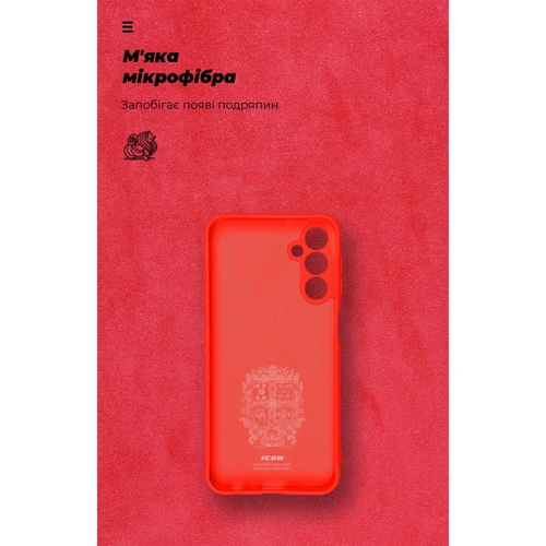 Чохол для телефона ArmorStandart ICON Case Camera cover Red для Samsung A245 Galaxy A24 4G (ARM68003) фото 6