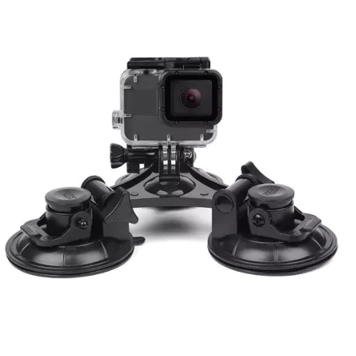 Велика потрійна присоска MSCAM Tri-Angle Suction Cup Mount для екшн камер GoPro, SJCAM