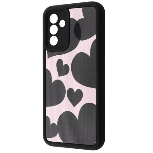 Чехол для телефонов WAVE Artfull Case Black Hearts for Samsung A165 Galaxy A16 4G / A166 Galaxy A16 5G