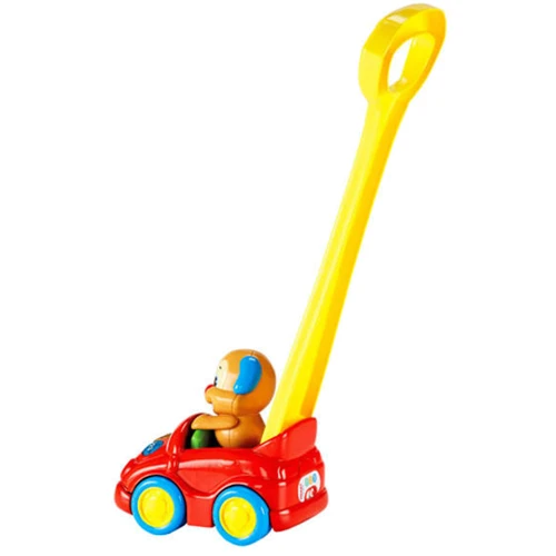 Игрушка-каталка Fisher-Price Щенок на машине с технологией Smart Stages (RU) Fisher-Price (DLK66)