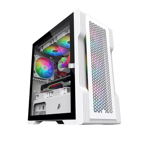 Корпус 1stPlayer T3-4F1-W-WH