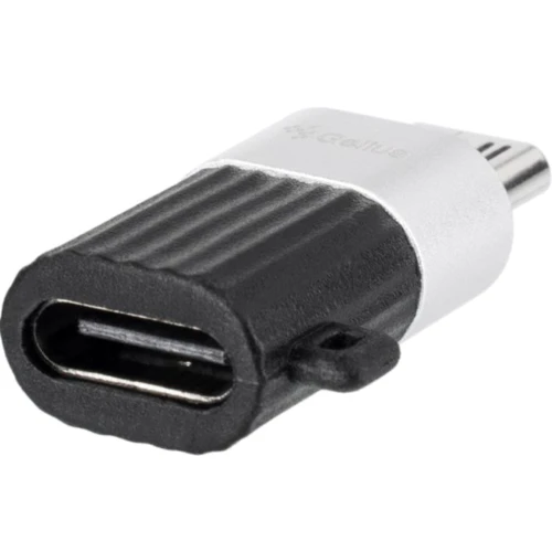Адаптер Gelius Adapter GP-OTG007 microUSB to USB-C: Цвет черный