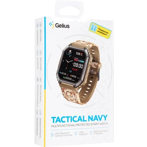 Смарт-часы Gelius Pro GP-SW007 (Tactical Navy) Military фото 17