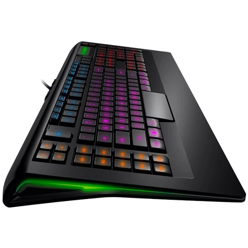 Клавиатура SteelSeries Apex (64157): Дополнительно встроенный USB-хаб, подставка под запястья, подсветка клавиш
