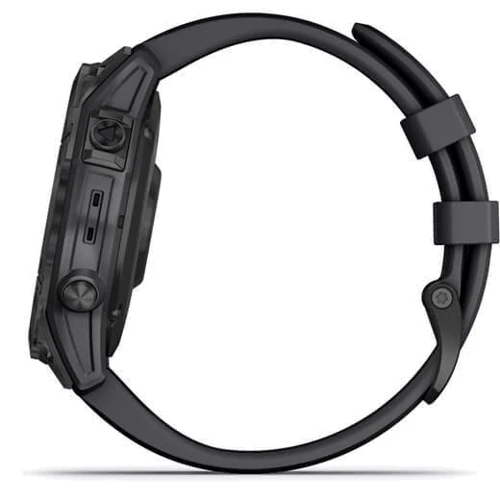 Смарт-часы Garmin Fenix 7 Sapphire Solar Carbon Grey DLC Titanium with Black Band (010-02540-21) фото 10