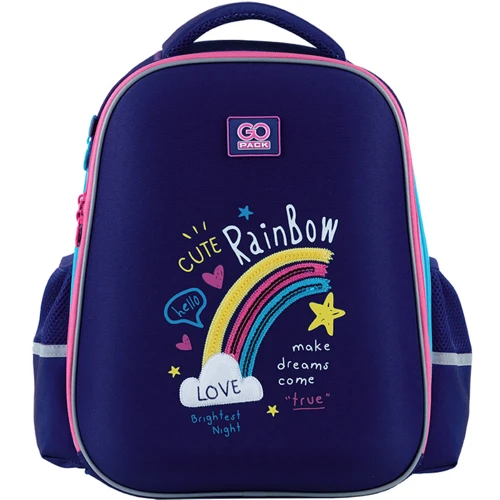 Рюкзак GoPack Education напівкаркасний 165M-1 Cute Rainbow (GO24-165M-1) фото 13