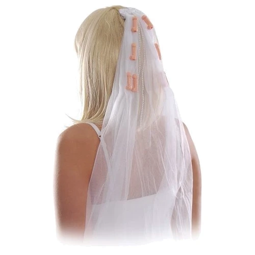 Фата з пенісами Bachelorette Party Pecker Veil: Виробник Hao Toys