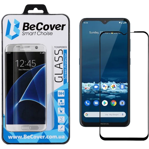 Аксесуар для смартфона BeCover Tempered Glass Black for Nokia 5.3 (705034) фото 4