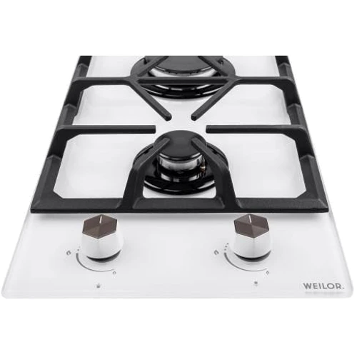 Варочная поверхность газовая Weilor GG 304 WH: Количество конфорок 2