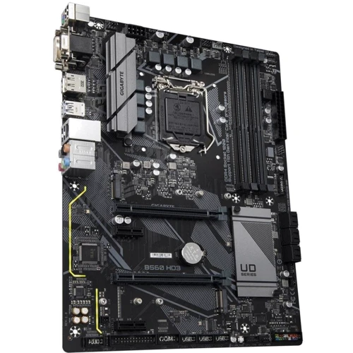 Gigabyte B560 HD (B560 HD3): Разъемы на задней панели USB 2.0, USB 3.2 Gen 1