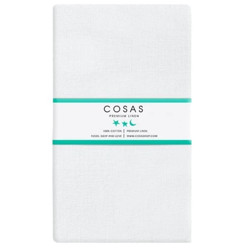 Комплект постельного белья Cosas Starfall Rose White подростковый на резинке 155х215 см (StarfallRose_El90-White_155) фото 5