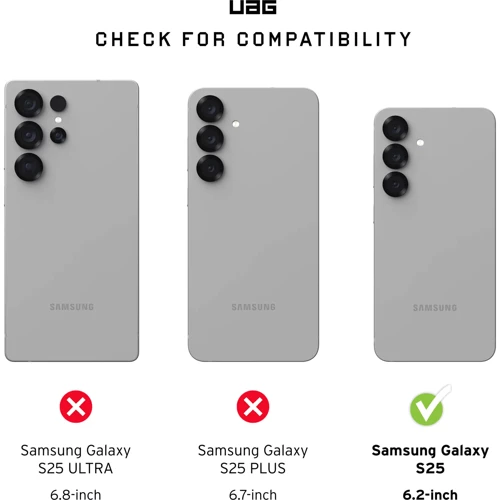 Чохол для телефона Urban Armor Gear UAG Pathfinder Black для Samsung S931 Galaxy S25 фото 8