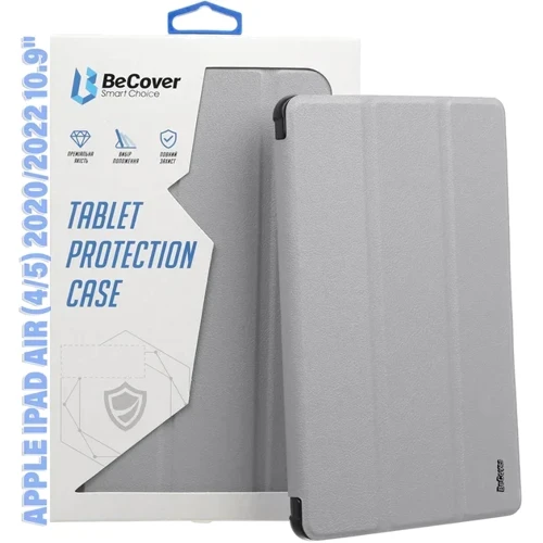 Аксессуар для iPad BeCover Case Book Soft Edge with Pencil mount Gray for iPad Air 2020/iPad Air 2022 (711122) фото 5