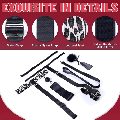 БДСМ-набор LOCKINK YEAHWOW Armbinder Restraint Set Black