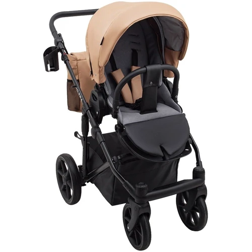 Коляска 2 в 1 Bair Ultra ECO кожа 100% U-40 Сamel (680615) фото 7