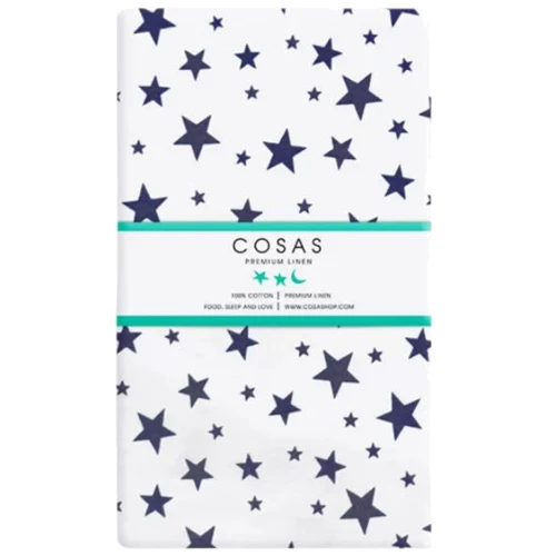 Комплект детского постельного белья Cosas Ranfors Blue Stars W Blue (4822052039373)