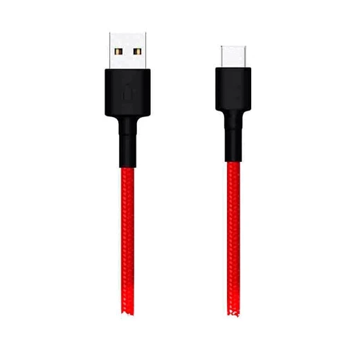 Кабель Xiaomi USB Cable to USB-C Mi Braided 1m Red (SJV4110GL)