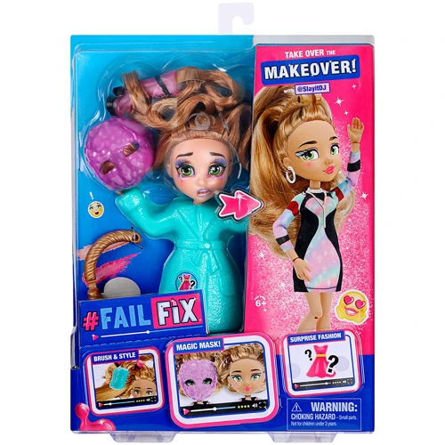 Игровой набор с куклой Failfix серии Total Makeover - Диджейка (12802)