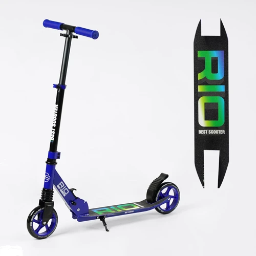 Самокат двоколісний Best Scooter R-74099 колеса PU 145 мм