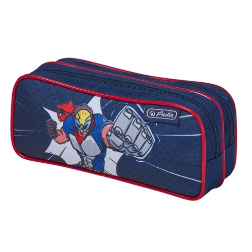 Пенал Herlitz Double Super Hero Супергерой (50021291S)
