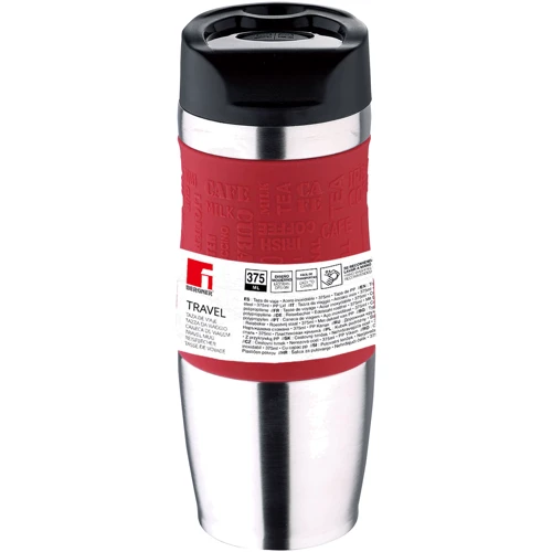 Термокухоль Bergner Travel BG-5958-RD 400 мл (00000025235): Призначення Для дома, Для офиса