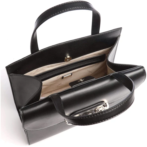 Женская сумка тоут Guess Hensely Satchel черная (HWVG8113060-BLA): Тип Сумки