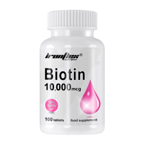 IronFlex Biotin Биотин 10000 мкг 100 таблеток