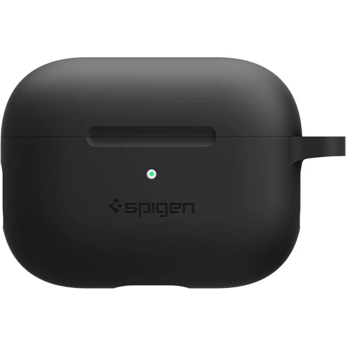 Чехол для наушников Spigen Silicone Fit with Belt Black (ASD00533) for Apple AirPods Pro фото 2