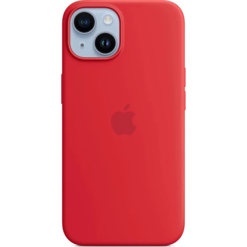 Чехол для iPhone Apple iPhone 14 Silicone Case with MagSafe - (PRODUCT)RED (MPRW3ZE/A) фото 5