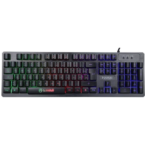 Клавиатура Marvo K616 Neo Multi-LED Black (K616.NEO): Количество клавиш 104
