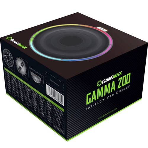 Кулер GameMax GAMMA200: Кількість вентиляторів, шт 1