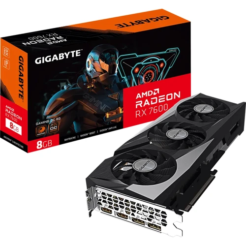 Видеокарта GIGABYTE Radeon RX 7600 GAMING OC 8G (GV-R76GAMING OC-8GD)