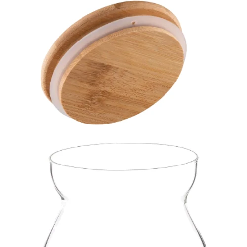 Банка для сыпучих продуктов Ardesto Fresh Hourglass 1100 мл 3 шт. (AR1311BH_le): Объем, л 3.3