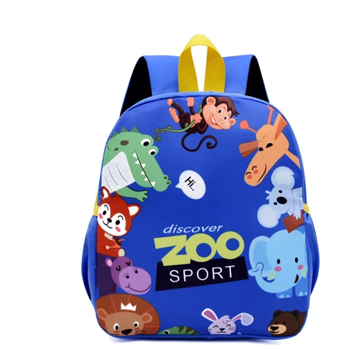 Детский рюкзак Evo-kids Small Zoo Sport Blue (2418-10 Blue Zoo Sport)