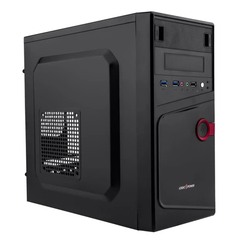 Корпус LogicPower 6104 400W MATX Black