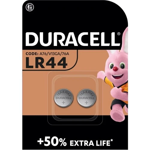 Специализированные щелочные батарейки Duracell LR44 / V13GA / A76 2 шт (5000394504424) UA: undefined undefined