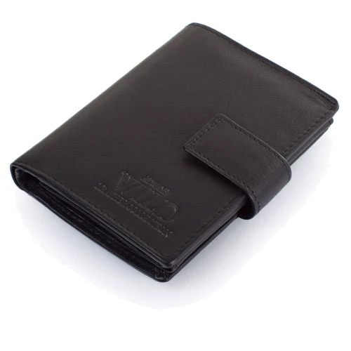 Мужское портмоне Always Wild черное (DNKN4L-CCF-black): Формат кошелька Вертикальный