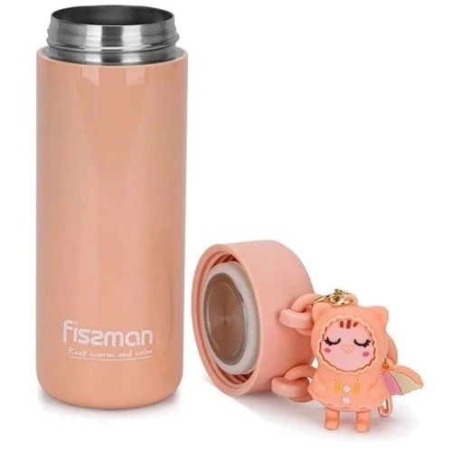 Термос Fissman 0.38 л Розовый (9862fiss): Тип термос