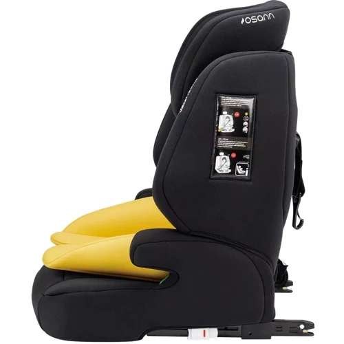 Автокресло Osann Jazzi Isofix i-Size черно-желтый (ecp102-287-03): Вес ребенка 9-36 кг
