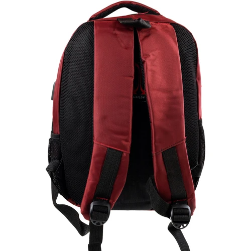Мужской рюкзак Valiria Fashion бордовый (3DETAB9035-1): Тип ручки Плечевой ремень, Короткая ручка