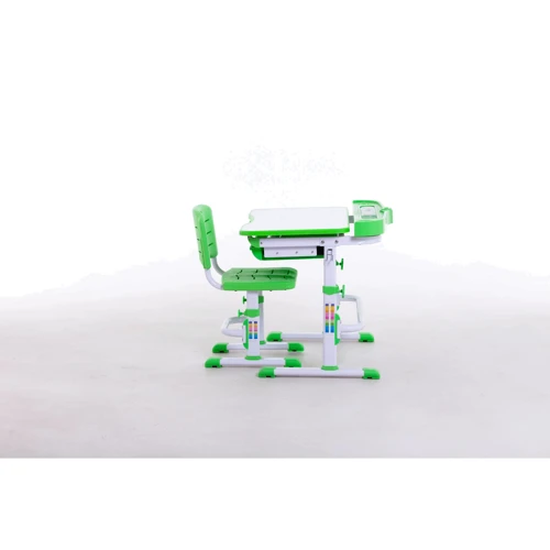 Комплект парта+стульчик Bambi М 8050 Green + Настольная лампа + подставка для книжек фото 1