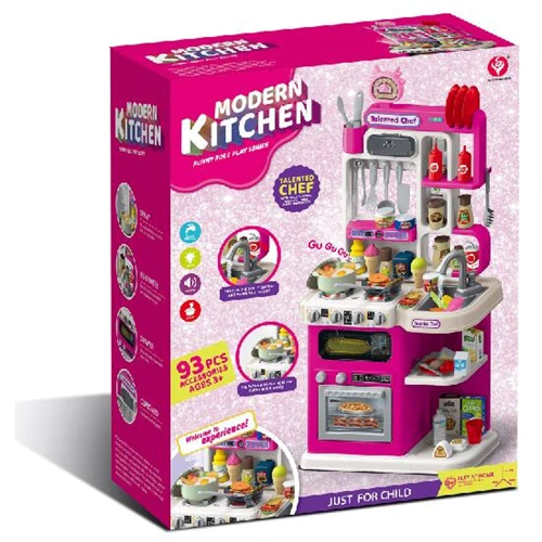 Детская игрушечная кухня Aojie плита 93 предмета (922-183): Производитель Aojie