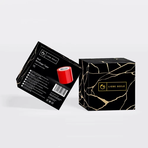 Лента для бондажа Liebe Seele Bondage Tape Red 25м