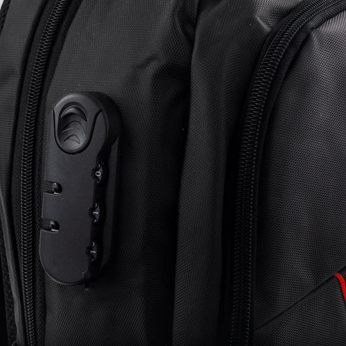 Чоловік рюкзак Valiria Fashion чорний (DETAB9033-2): Фактура Ткана, матова