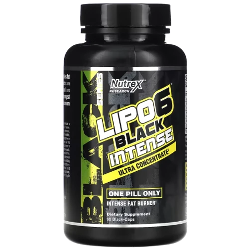 Жиросжигатель Nutrex Lipo 6 Black Intense 60 caps / 60 servings: Вкус Без вкуса