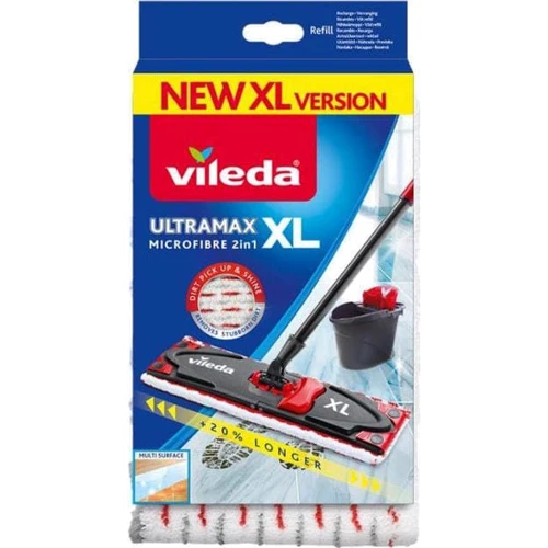 Швабра і комплектуюче Змінна насадка для швабри Vileda Ultramax XL/Ultramax Turbo XL (160933) фото 6