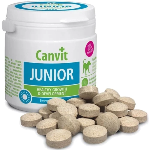 Витаминная добавка Сanvit Junior для щенков и молодых собак 100 г (can50720): Производитель Сanvit