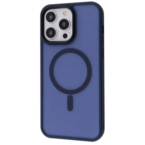 Чехол для iPhone WAVE Matte Insane Case with MagSafe Midnight Blue for iPhone 14 Pro