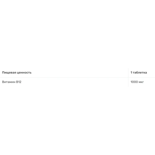 GNC Vitamin B12 1000 mcg, 90 Vegetarian Caplets (CN0555): Форма выпуска Капсулы
